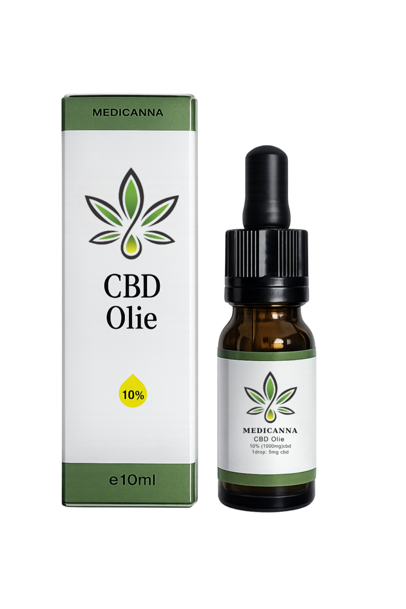 Medicanna CBD Olie 10% (1000mg) 10ML