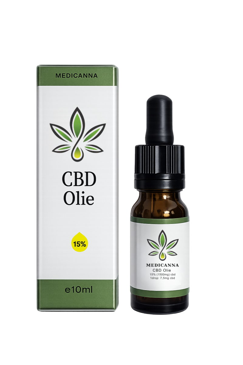 Medicanna CBD Olie 15% (1500mg) 10ML