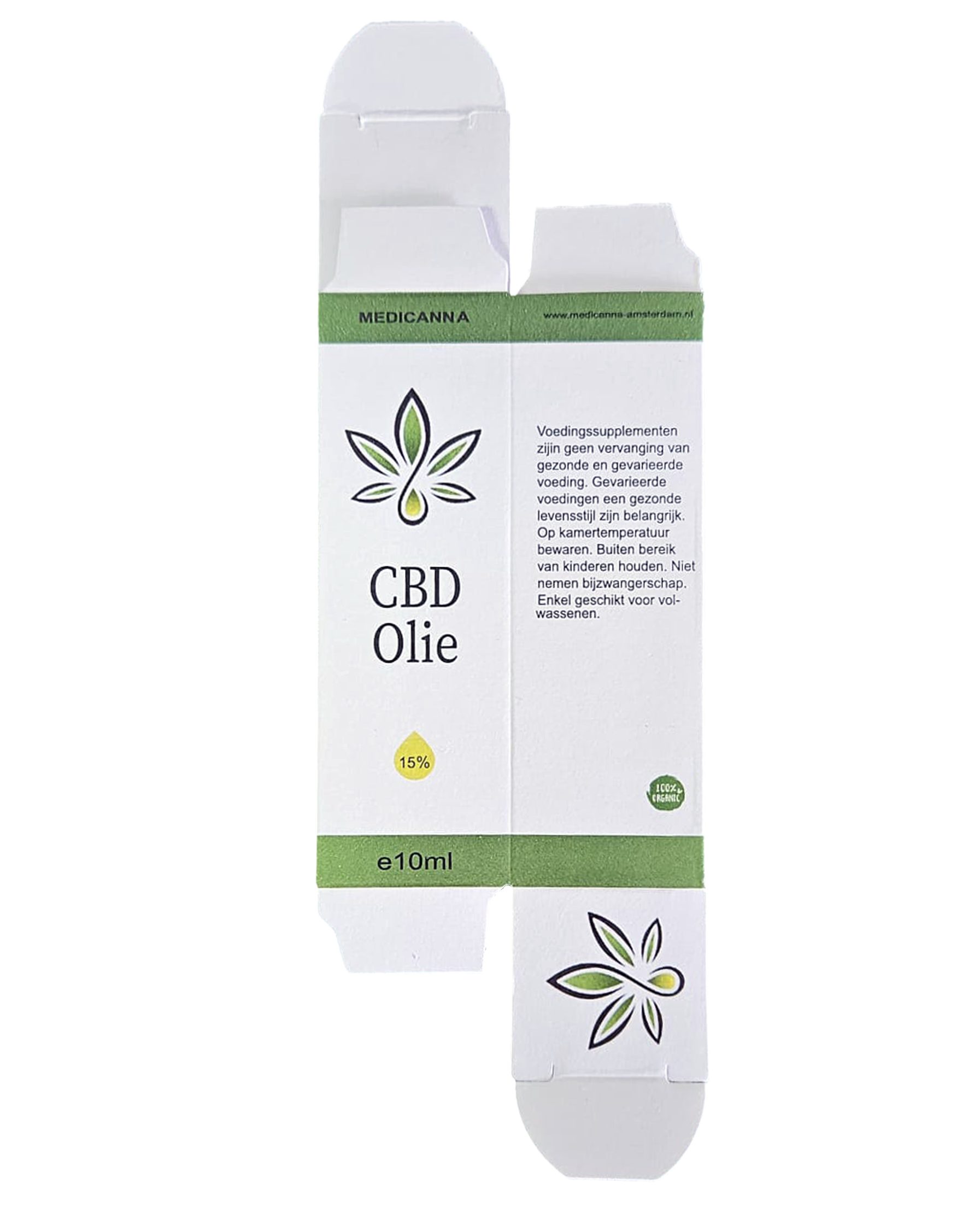 Medicanna CBD Olie 15% (1500mg) 10ML - Afbeelding 2
